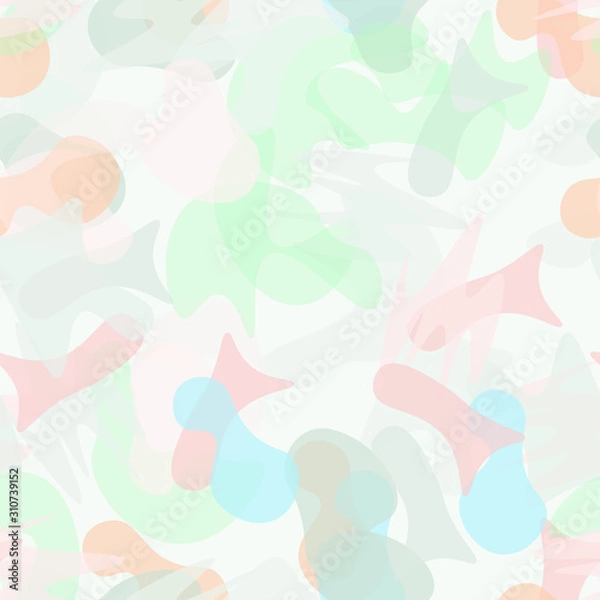 Fototapeta Camouflage Seamless Pattern. Military Camouflage