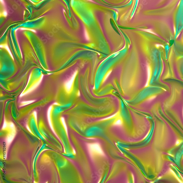 Fototapeta Abstract colorful background. 3d illustration, 3d rendering.