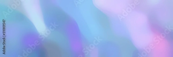Fototapeta unfocused horizontal background with sky blue, lavender blue and light steel blue colors and space for text or image