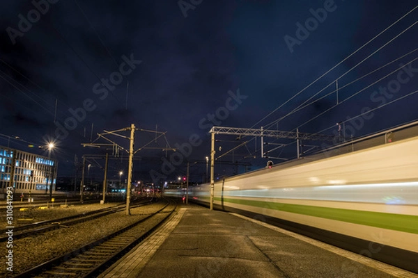 Obraz Helsinki at night