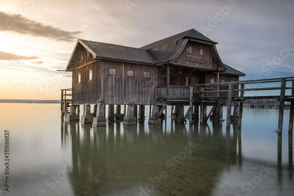 Obraz Bootshaus am Ammersee