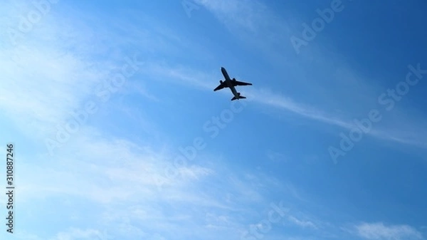 Obraz airplane in the sky