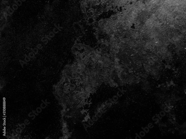 Fototapeta Black grunde texture. Dark rustic background texture.