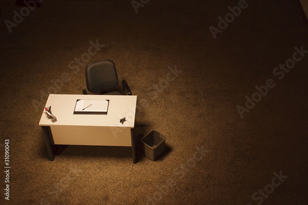 Obraz Empty office desk