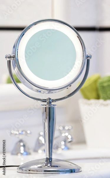 Obraz Lighted makeup mirror