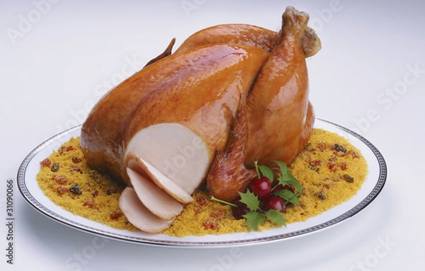 Obraz Fancy christmas chicken