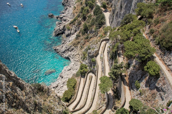 Fototapeta Capri Coast