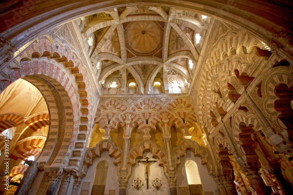 Obraz Mezquita interior view