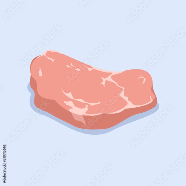 Fototapeta cuts on meat