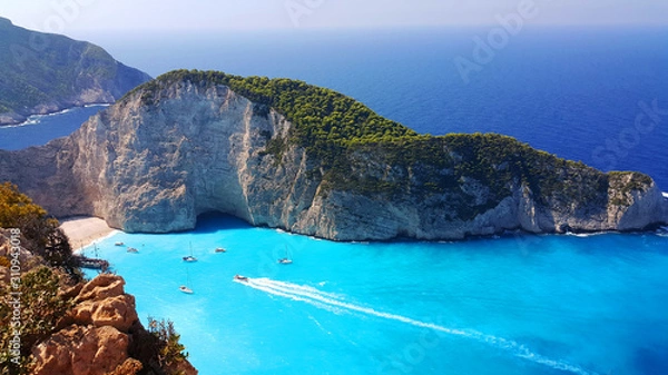 Fototapeta Zakynthos, Europe, Greece