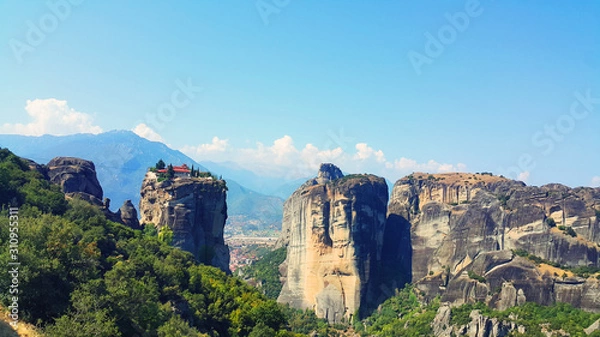 Fototapeta Meteory Grecja klasztory