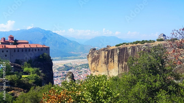 Fototapeta Meteory Grecja klasztory