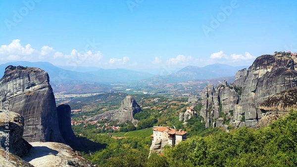 Fototapeta Meteory Grecja klasztory