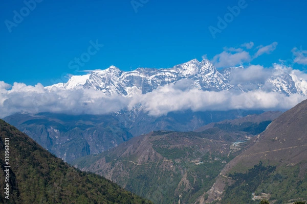 Fototapeta エベレストトレッキング街道