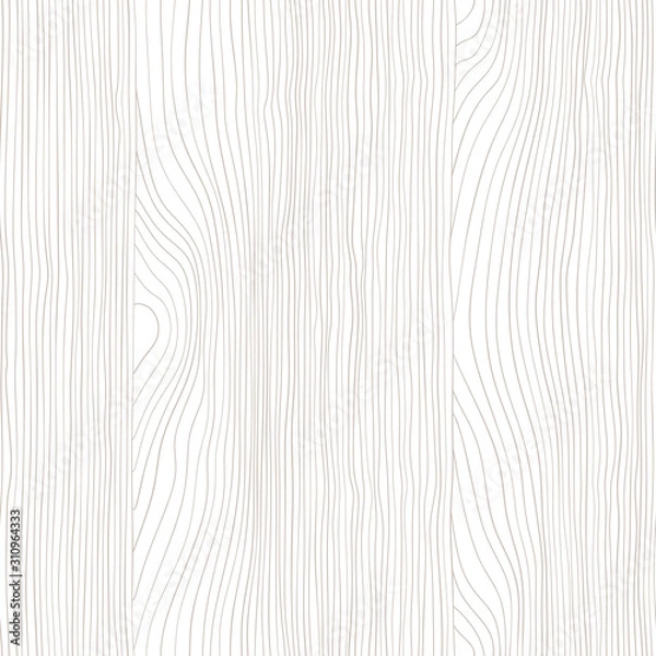 Fototapeta Seamless wooden pattern. Wood grain texture. Dense lines. Abstract background. Vector illustration