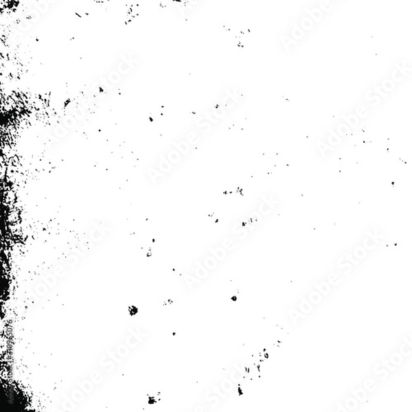 Fototapeta Vector grunge texture. Black and white abstract background. Eps10