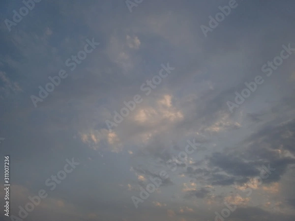 Obraz １２月の空