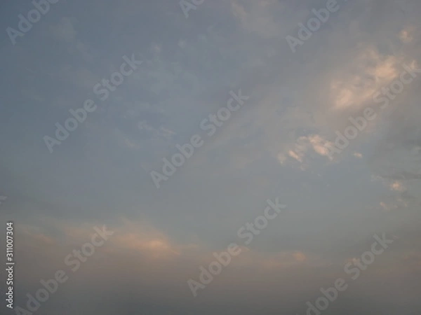 Obraz １２月の空