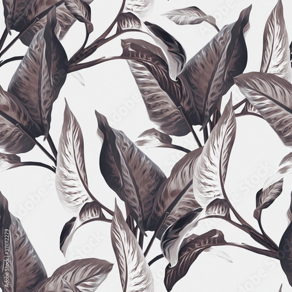 Fototapeta Pozostawia wzór. Tło artystyczne.