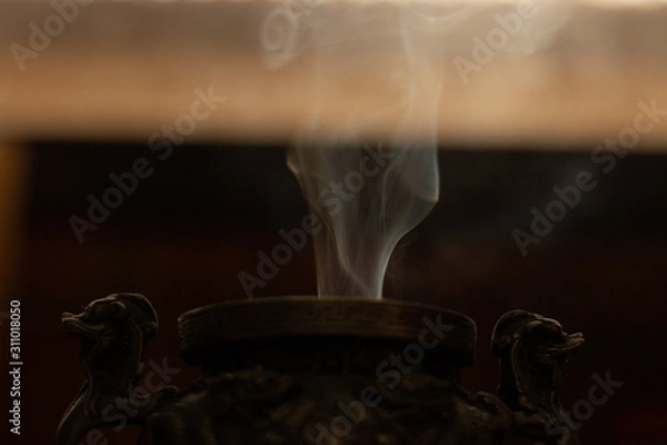 Fototapeta incense smoke 11