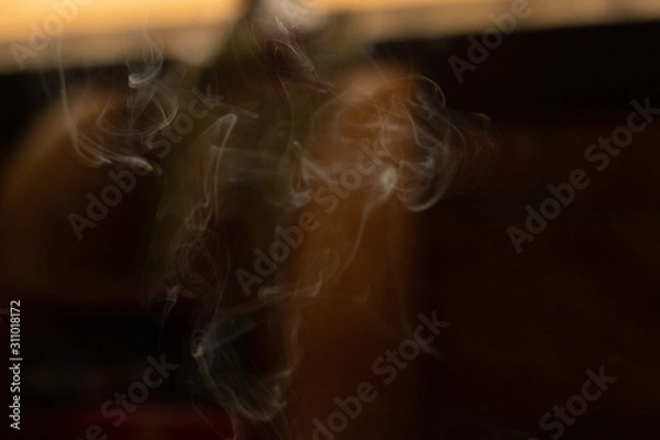 Fototapeta incense smoke 7