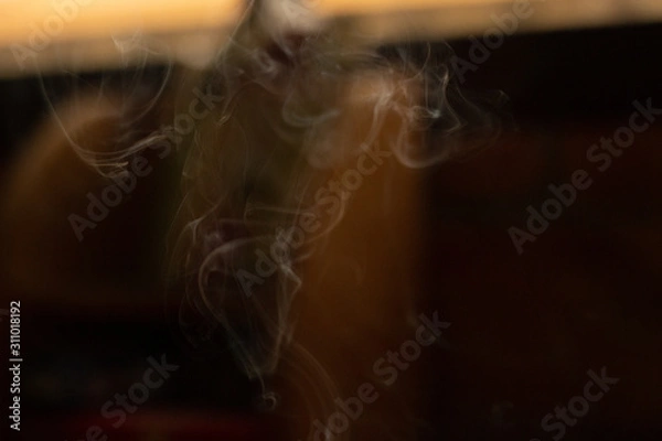 Fototapeta incense smoke 6