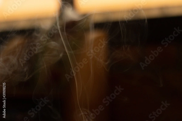 Fototapeta incense smoke 5