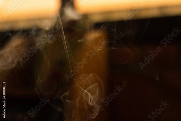 Fototapeta incense smoke 4