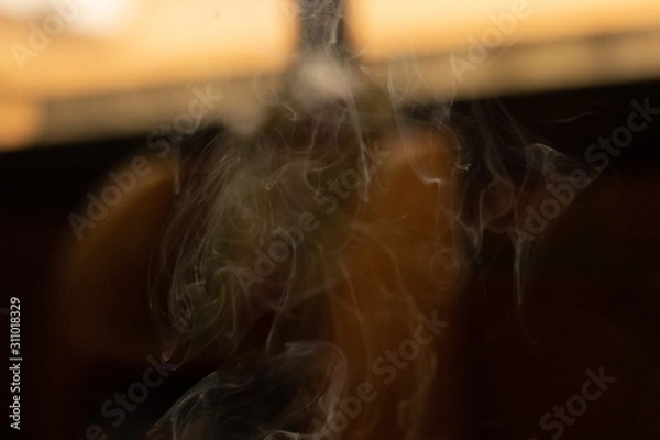 Fototapeta incense smoke 1