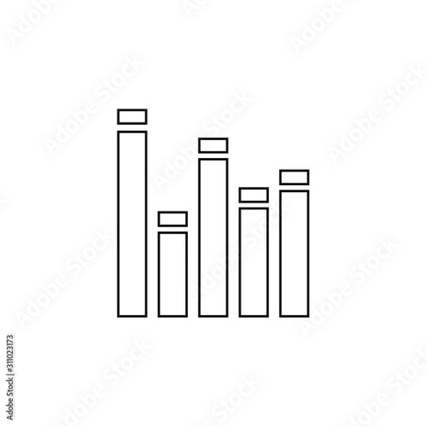 Fototapeta equalizer settings adjustment icon vector illustration for website and design icon