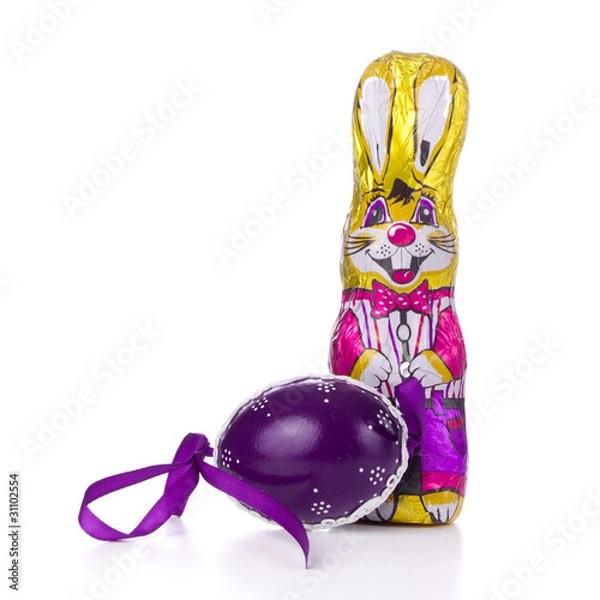 Obraz easter bunny with egg