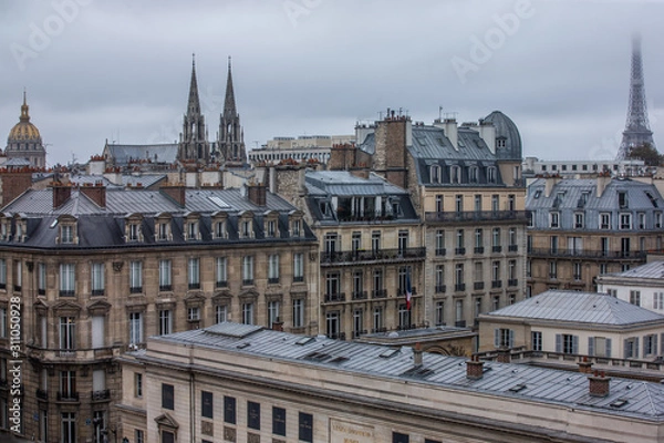 Obraz paris depuis le musée d'orsay