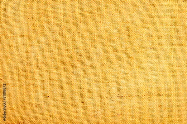 Obraz Yellow, orange, warm texture. Cotton, canvas, fabric.