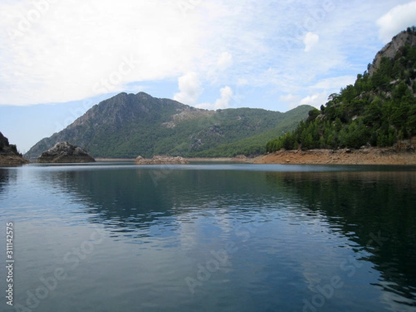 Obraz lake in mountains