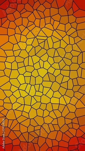 Obraz  Abstract multicolored lines and shapes. Background for interior design.