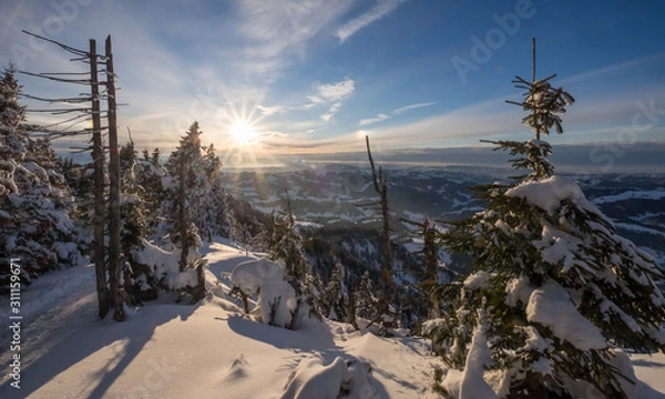 Obraz Beichlen im Winter