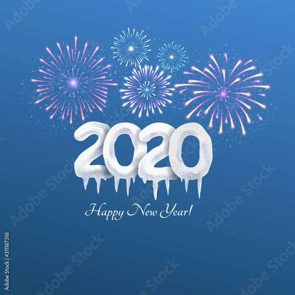 Obraz Happy New Year 2020