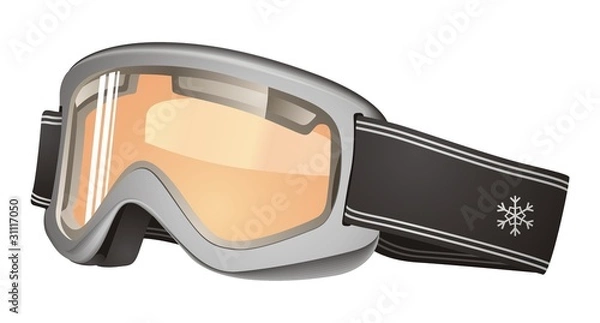 Obraz Ski mask vector