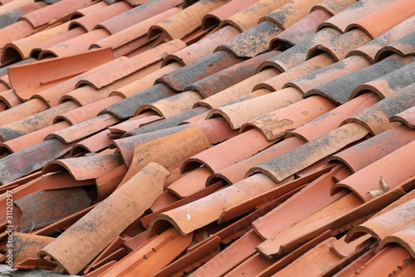 Obraz Tuiles cassées