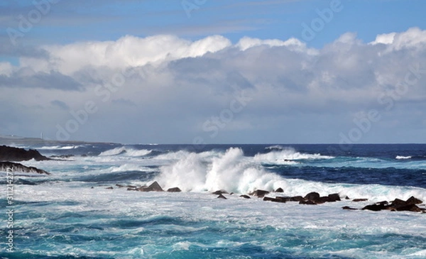 Obraz Raue Nordküste von Teneriffa bei Garachico
