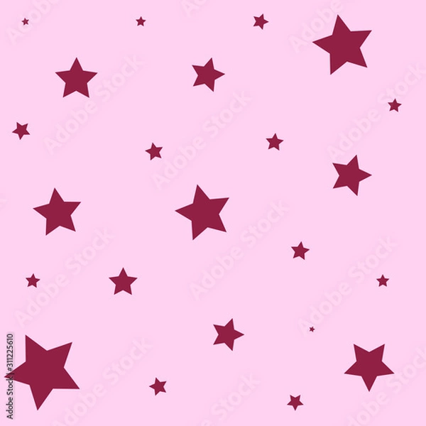 Fototapeta star pink texture design pattern
