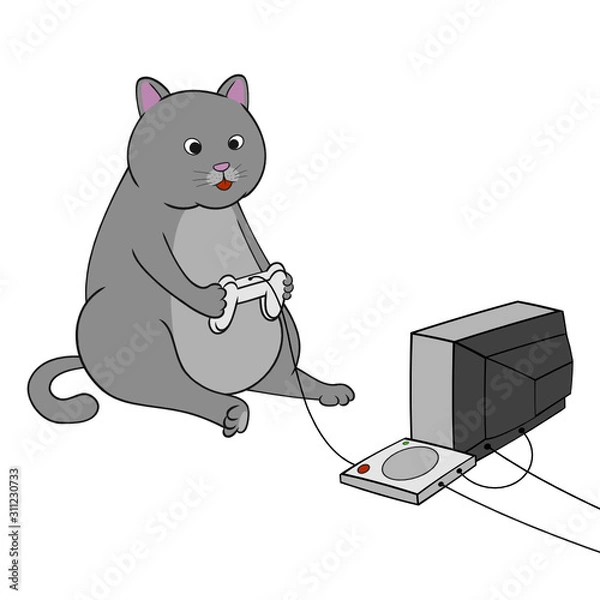 Fototapeta GamingCat