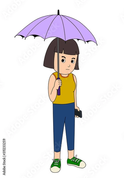 Obraz UmbrellaGirl