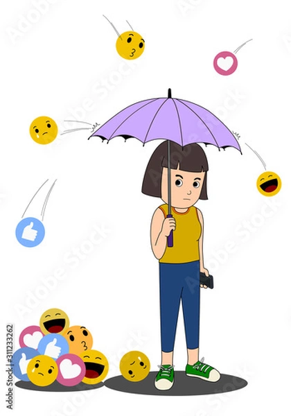 Obraz EmojiGirl