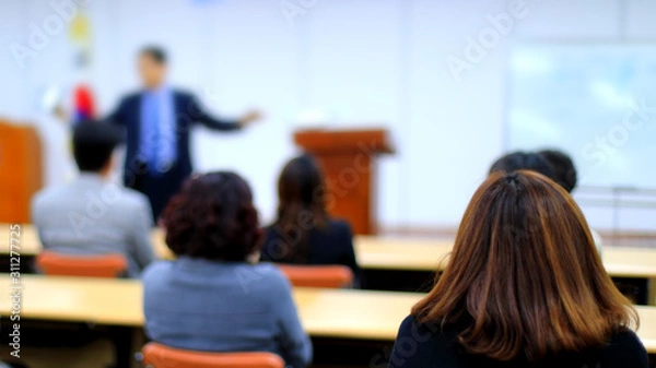 Obraz 강의중인 강의실 내부의 모습