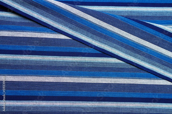 Obraz 天然藍の松阪木綿