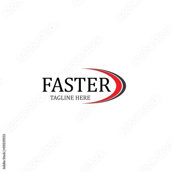 Fototapeta Race fkag icon, simple design race flag logo template
