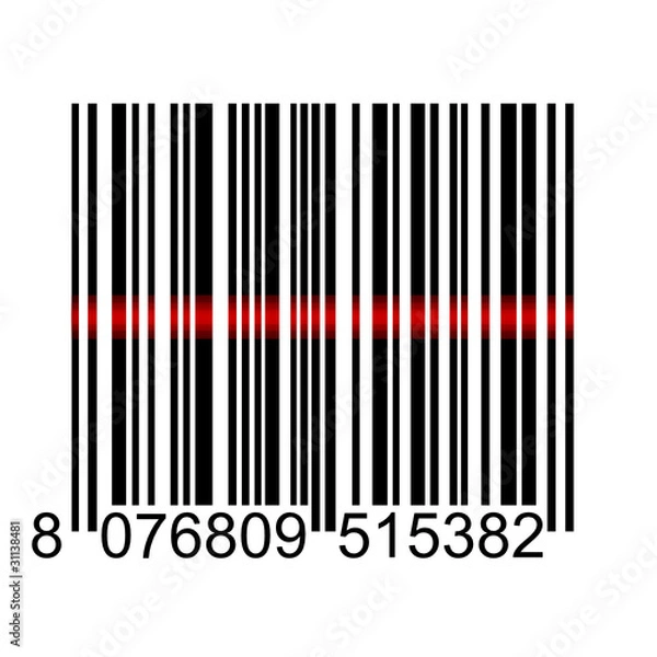 Obraz Codice a barre