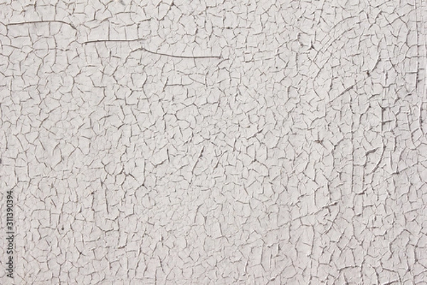 Fototapeta texture cracked paint like a shell