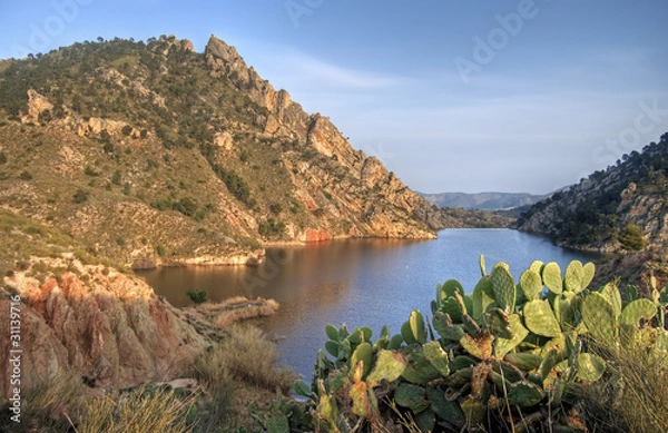 Obraz Embalse de Tibi, Alicante.